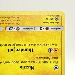 Pokemon Card Black Star Promo SM162 Pikachu Mimikyu 2019 Holo Collectible Card - Image 5
