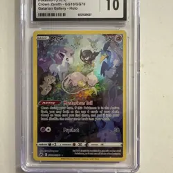 CGC 10 Mew GG10 Crown Zenith Galarian Gallery Holo 2023 Graded Card Pokemon - Image 2