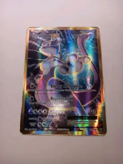 Pokemon Mewtwo EX TCG Full Art Holo Rare Card 103/108 XY Evolutions LP+/NM - Image 1