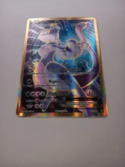 Pokemon Mewtwo EX TCG Full Art Holo Rare Card 103/108 XY Evolutions LP+/NM - Image 2
