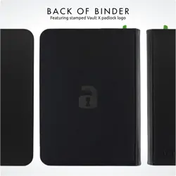 Vault X Premium Exo-Tec Zip Binder - 9 Pocket Trading Card Album Folder Black - Image 12