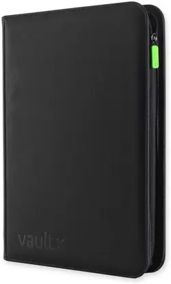 Vault X Premium Exo-Tec Zip Binder - 9 Pocket Trading Card Album Folder Black - Image 8