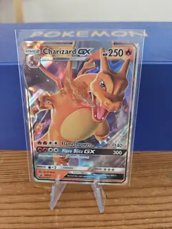 Charizard GX SM211 Hidden Fates Promo Card Pokemon Card Holo Near Mint Condition - Image 1