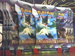 pokemon card packs big sleeve paldea evolved!! great price!!!!!!!!!!!! - Image 1