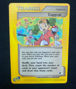 Copycat Expedition Base Set 138/165 WOTC Pokemon TCG Non Holo Trainer - (HP) - Image 1