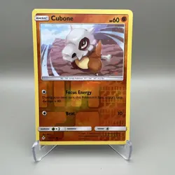 Cubone 90/214 Reverse Holo Common - Unbroken Bonds 2019 Sun & Moon Pokemon TCG - Image 1