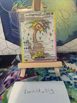 Pokemon TCG Alolan Exeggutor EX 225/191 Scarlet Violet Surging Sparks Full Art - Image 1