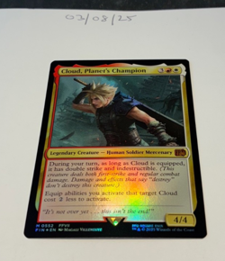 Magic the Gathering MTG Cloud, Planet's Champion x1 Mythic FOIL Card NM/M - Image 1