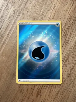 Water Energy 154/159 Pokemon Crown Zenith Holo - Image 1