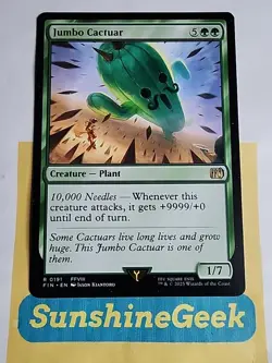 Jumbo Cactuar Final Fantasy Regular - Image 1