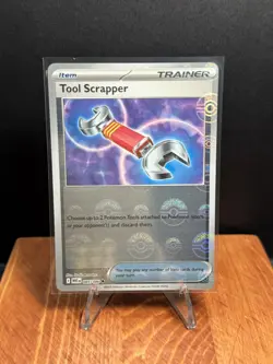 Pokemon TCG - Tool Scrapper #085 (PokeBall Pattern) - White Flare - English - Image 1