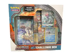 Sun & Moon Burning Shadows GX CHALLENGE Ninetales Box Sealed Pokemon TCG Set - Image 1