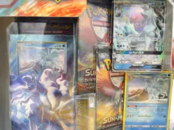 Sun & Moon Burning Shadows GX CHALLENGE Ninetales Box Sealed Pokemon TCG Set - Image 2