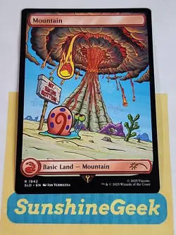Mountain (1942) Secret Lair Drop Regular Spongebob - Image 1
