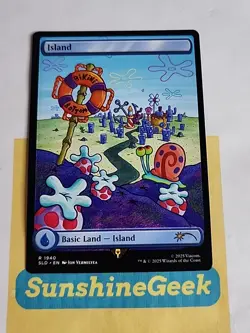 Island (1940) Secret Lair Drop Regular Spongebob - Image 1