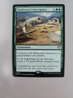 MTG Sandwurm Convergence Commander Masters 0911 Regular Rare - Image 1