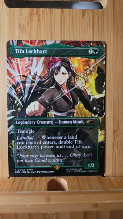 2025 MTG PROMOS PRO TOUR QUALIFER-PARTICIPANT #0002 TIFA LOCKHART - Image 1
