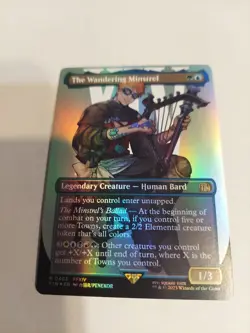 The Wandering Minstrel (Borderless) Final Fantasy Foil - Image 1
