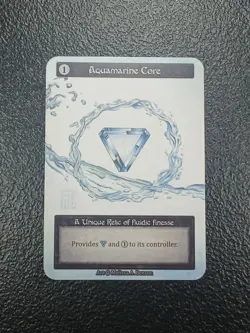 Aquamarine Core Sorcery Contested Realm Alpha Unique Non Foil - Image 1
