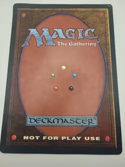 CHAOS ORB PROMO CARD Giant 6" x 9" Oversized Magic MTG Inquest Magazine - Image 2