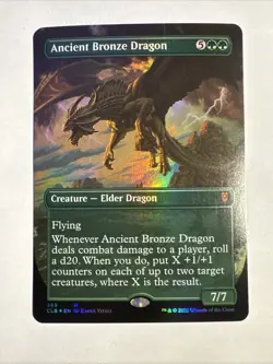 Ancient Bronze Dragon (Borderless) Commander Legends: Battle for Baldur's... - Image 1