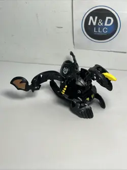 Bakugan Viper Helios Bakusteel Black Pyrus 650G New Vestroia RARE - Image 2