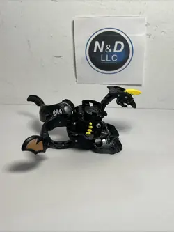 Bakugan Viper Helios Bakusteel Black Pyrus 650G New Vestroia RARE - Image 4