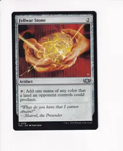 MAGIC THE GATHERING MTG COMMANDER: TARKIR: DRAGONSTORM FELLWAR STONE (#2) - Image 1