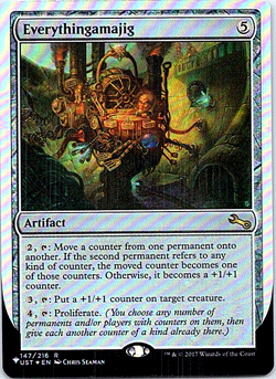 Everythinamajig Magic The Gathering The List Foil Light Play - Image 1
