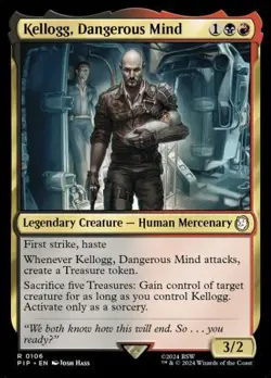 MTG Universes Beyond: Fallout - Kellogg, Dangerous Mind - Image 1