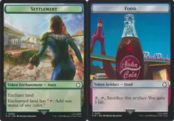 MTG Universes Beyond: Fallout - Settlement & Food [Token] - Image 1
