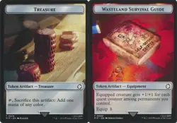 MTG Universes Beyond: Fallout - Treasure & Wasteland Survival Guide [Token] - Image 1