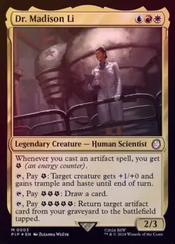 MTG Universes Beyond: Fallout - Dr. Madison Li (Foil) - Image 1