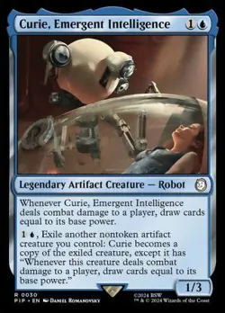 MTG Universes Beyond: Fallout - Curie, Emergent Intelligence - Image 1