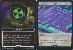MTG Universes Beyond: Fallout - Radiation & Copy [Token] - Image 1
