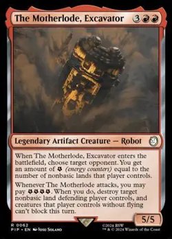 MTG Universes Beyond: Fallout - The Motherlode, Excavator - Image 1