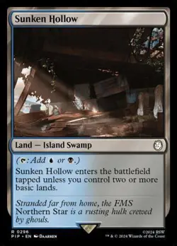 MTG Universes Beyond: Fallout - Sunken Hollow - Image 1