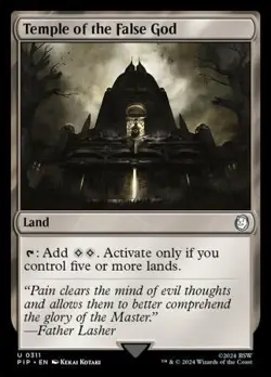 MTG Universes Beyond: Fallout - Temple of the False God - Image 1