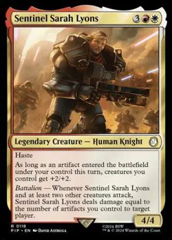 MTG Universes Beyond: Fallout - Sentinel Sarah Lyons - Image 1