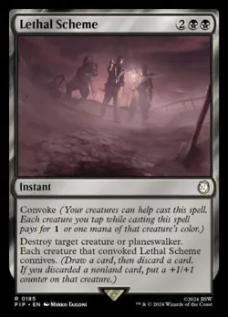 MTG Universes Beyond: Fallout - Lethal Scheme - Image 1