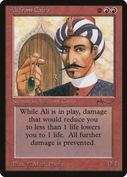 Ali from Cairo (ARN 36) Lightly Played - MTG single - Image 1