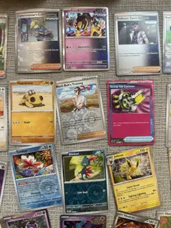 Pokemon TCG cards bulk PRISMATIC EVOLUTIONS Paradox Rift Empty Tin - Image 3
