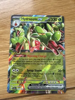 Pokemon TCG Stellar Crown Hydrapple EX Double Rare Card 014/142 Fresh Pack - Image 1