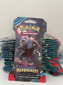 Pokemon Scarlet & Violet Twilight Masquerade Sleeved Booster Pack TCG Sealed - Image 2