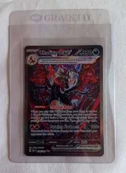 Charizard ex 234/091 Full Art Secret illustration Rare Paldean Fates Pokemon - Image 1