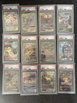 Lot of 38 Graded PSA 9 Pokemon Card Slabs - Tag Teams, Celebrations, TGs, IRs - Image 1