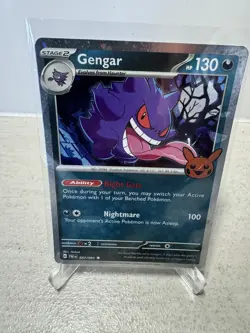 Pokemon Gengar Halloween Trick Or Trade 2024 #57/91 And 2023 #66/196 Lot Of 2 - Image 2