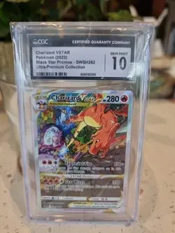 Pokemon TCG Charizard VSTAR SWSH262 Black Star Promo - Image 1