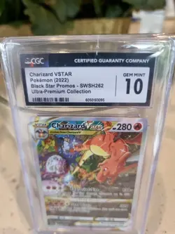 Pokemon TCG Charizard VSTAR SWSH262 Black Star Promo - Image 2