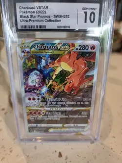 Pokemon TCG Charizard VSTAR SWSH262 Black Star Promo - Image 3